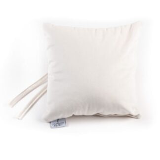 Μαξιλαράκι Πάντας Velutto Pillows 30x30 Τετράγωνο Λευκό