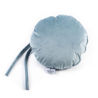 Μαξιλαράκι Πάντας Velutto Pillows 30x30 Κύκλος Γαλάζιο