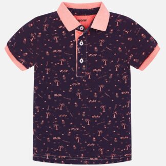 Μπλούζα Πόλο Κοντομάνικο Σταμπωτό 20-03118-059 Mayoral