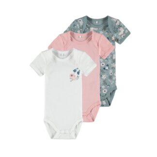 Βρεφικά Ζιπουνάκια Σετ 3τμχ Name It 3561658_13189033 ΡΟΖ