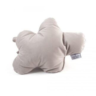 Μαξιλαράκι Πάντας Velutto Pillow 30x30 Συννεφάκι Γκρι