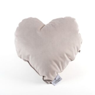 Μαξιλαράκι Velutto Pillow 30x30 Καρδούλα Γκρί