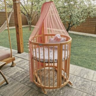 Πολυμορφικό Κρεβάτι Smart Bed Round 9 σε 1 Natural IngVart