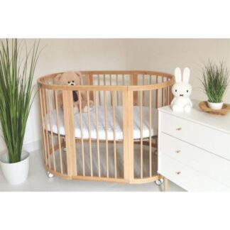 Πολυμορφικό Κρεβάτι Smart Bed Oval 9 σε 1 Natural IngVart