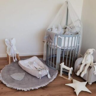 Πολυμορφικό Κρεβάτι Smart Bed Round 9 σε 1 Grey IngVart