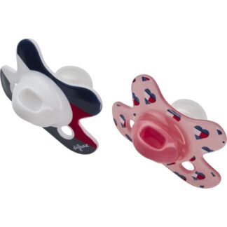 Σετ 2 Πιπίλες Σιλικόνης 0-6m Tommy Hilfiger KN0KN01306-TOI