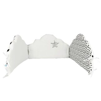 Πάντα Cloud White-Black Dots 190x40 Baby Star