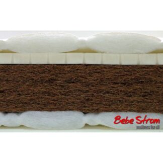 Στρώμα Latex Big Coco+Latex Oval 60x125 Bebe Strom