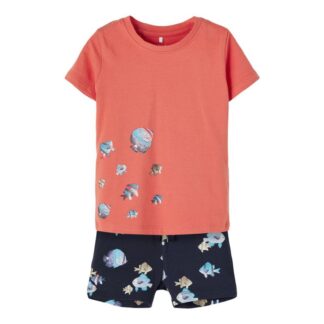 Σετ Μπλούζα Παντελόνι 3579193_13190436 ΜΠΛΕ ΣΚΟΥΡΟ Name It