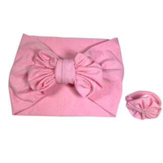 Τουρμπάνι Χειροποίητο Ανοιχτό Ροζ 0025