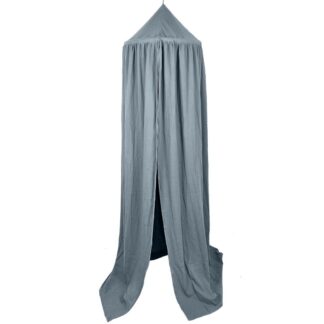 Κουνουπιέρα Στρογγυλή Διπλή Γάζα Γκρί Baby Star