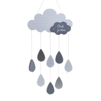 Διακοσμητικό Τοίχου Σύννεφο Γκρι Ιnart