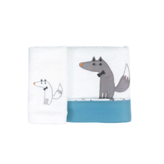 Σετ Λουτρού Και Χεριών Wolf White Baby Star