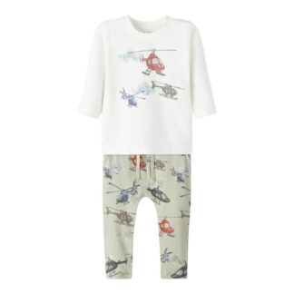 Σετ Φόρμας Name It 4011683_13209269 Λευκό