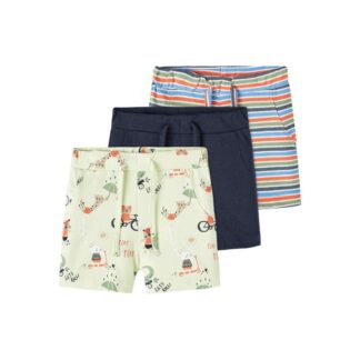 Σετ 3 Σορτσάκια Βερμούδα Name It 4154581_13215710 Τρικολόρ