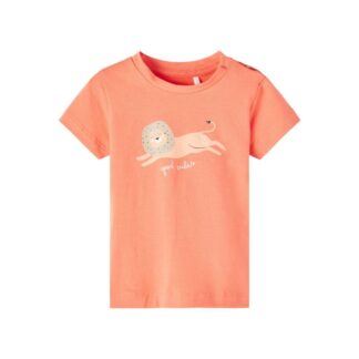 Μπλούζα Name It 4154624_13215720 t-shirt ΚΜ Κοραλί