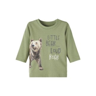 Μπλούζα Name It 4300725_13221452 Χακί