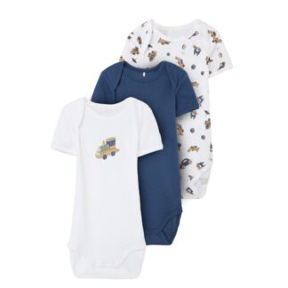 Βρεφικά Ζιπουνάκια Σετ 3τμχι Name It 3938158_13206296 Μπλέ