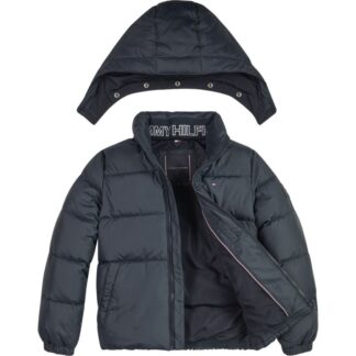 Μπουφάν Tommy Hilfiger KB0KB08341_DW5 Μπλέ Σκούρο MINI