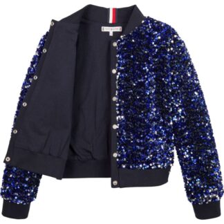 Μπουφάν Tommy Hilfiger KG0KG07539_0GZ Μπλέ MINI