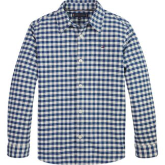 Πουκάμισο Tommy Hilfiger KB0KB08529_0MS Μπλέ JNR