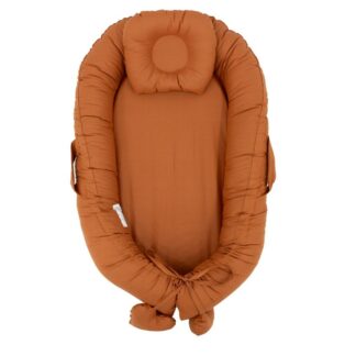 Βρεφική Φωλιά Με Μαξιλάρι 60x100 Κεραμιδί Raison D'etre