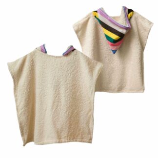 Πόντσο Two In A Castle T5496-30 Τρικολόρ