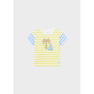 Μπλουζα Κοντομ Ριγε Συνδυασμ Mayoral 24-01027-043