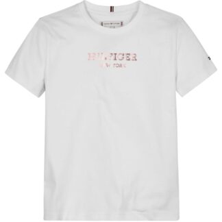 Μπλούζα Tommy Hilfiger KG0KG07715_YBR Λευκό MINI