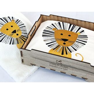 Σετ Σεντόνια Καλαθούνας 3τμχ 70x110 Alex The Lion Raison D'etre