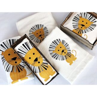 Σετ Πετσέτες 2τμχ Alex The Lion Raison D'etre