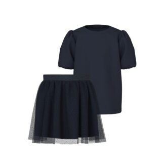 Σετ Μπλούζα Φούστα Name It 4486932_13230701 Μπλέ Σκούρο