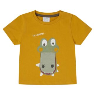 Μπλούζα Canada House 24352030032 Πορτοκαλί