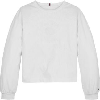 Μπλούζα Tommy Hilfiger KG0KG08068_YBR Λευκό JNR