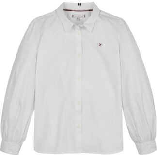 Πουκάμισο Tommy Hilfiger KG0KG08106_YBR Λευκό MINI