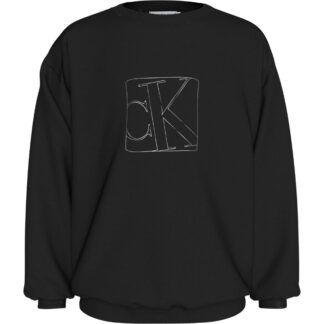 Μπλούζα  Calvin Klein IG0IG02542_BEH Μαύρο MINI