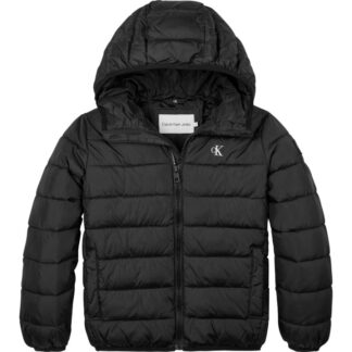 Μπουφάν Calvin Klein IB0IB02174_BEH Μαύρο JNR