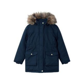 Μπουφάν Name It 4469078_13229424 Μπλέ Σκούρο