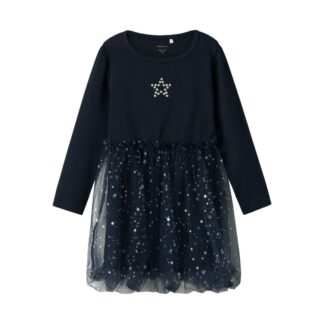 Φόρεμα Name It 4503493_13231114 Μπλέ Σκούρο