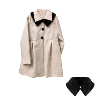 Παλτό Two In A Castle T5566-03 Εκρού