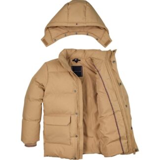 Μπουφάν Tommy Hilfiger KB0KB09401_RBL Μπεζ JNR