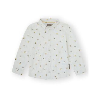 Πουκάμισο Canada House 24476111010 Λευκό