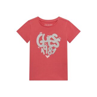 Μπλούζα Guess K5RI02K6YW4_G5O5 Κοραλί MINI