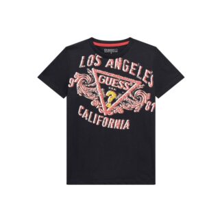 Μπλούζα Guess L5RI00K8HM4_JBLK Μαύρο JNR