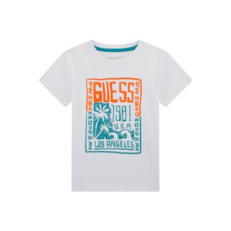 Μπλούζα Guess N5GI16K8HM4_G011 Λευκό MINI