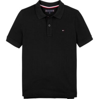 Μπλούζα Tommy Hilfiger KB0KB09103_BDS Μαύρο JNR
