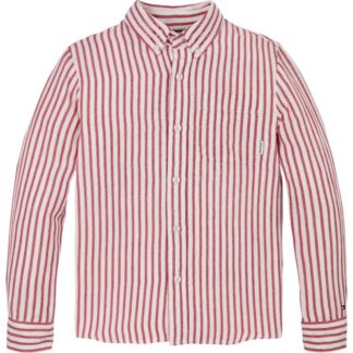 Πουκάμισο Tommy Hilfiger KB0KB09630_XLG Κόκκινο JNR