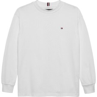 Μπλούζα Tommy Hilfiger KB0KB09846_YBR Λευκό JNR