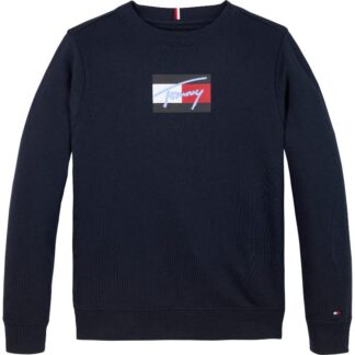 Μπλούζα Tommy Hilfiger KB0KB09741_C1G Μπλέ Σκούρο JNR