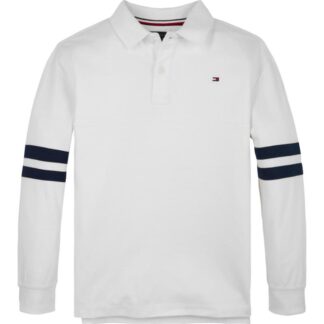 Μπλούζα Tommy Hilfiger KB0KB09712_YBR Λευκό JNR